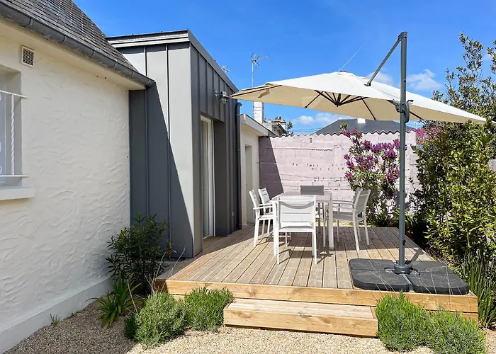 Calme Et Charme En Famille, Cote Sauvage Ferienhaus Le Pouliguen